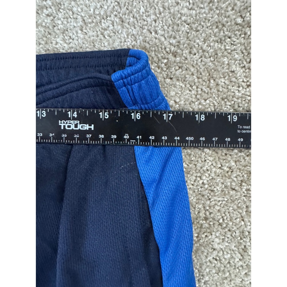 SPX Mens XL Navy Blue Athletic Shorts Mesh Side Stripe RN 161337